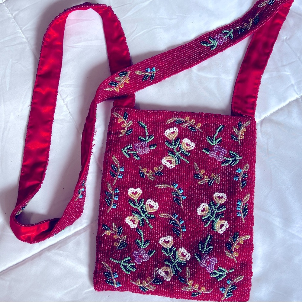 Christiana Lapetina Vintage Hand Beaded Handbag